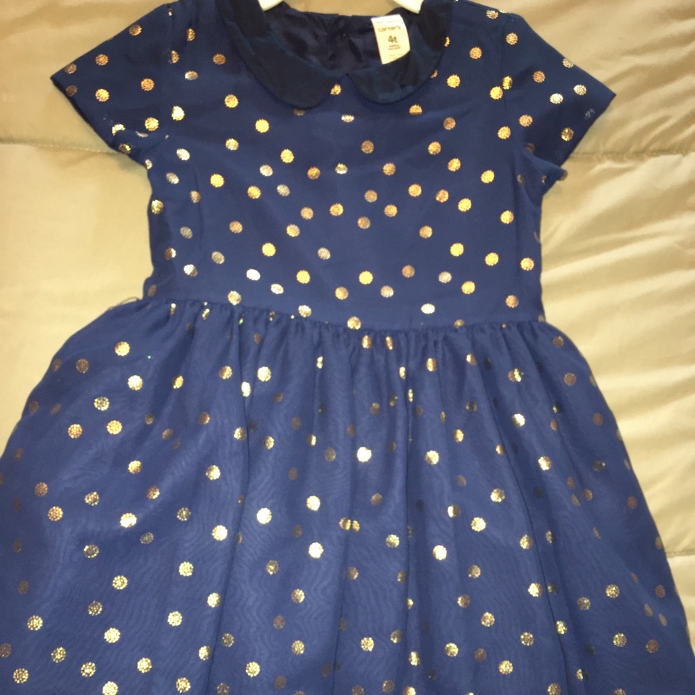 Carter’s Navy Dress - girls toddler size 4T